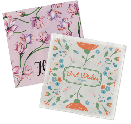 Frøposer 55 x 55 mm plastfri - Billede 1